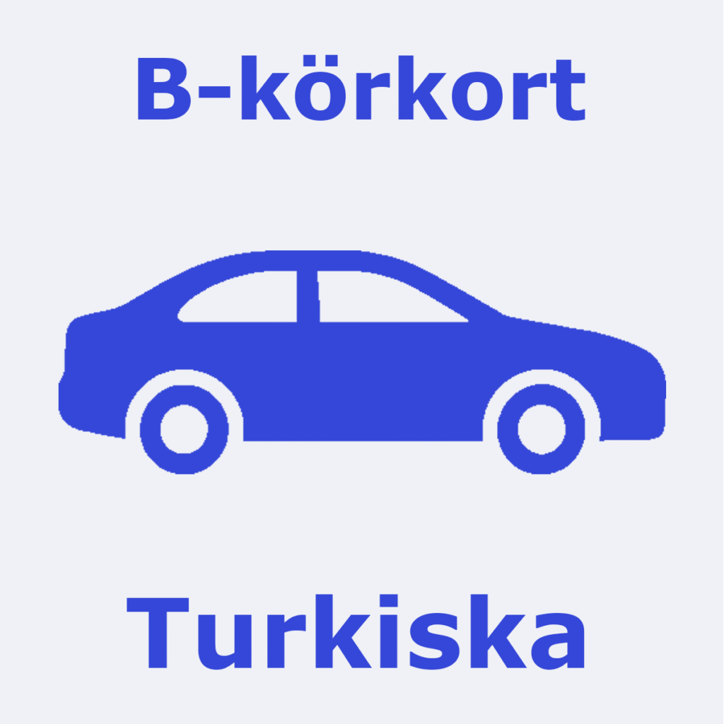 b korkort turkiska